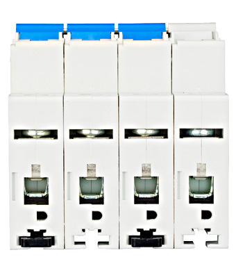 Sicherungsautomat, Kennlinie C, 16A, 3+N, 10kA