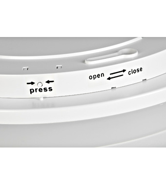 MAIA LED Round 280 24W18W 3K4K 230V IP54 weiß