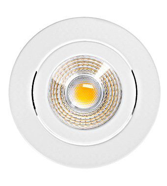 PUNTO LED 8W 760lm 830 36° 230V IP65/IP20 dimmbar weiß 