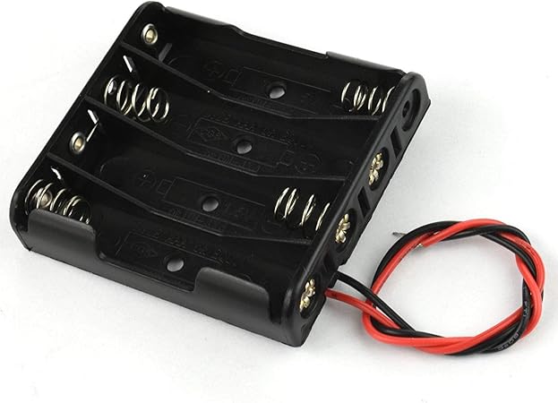 4x AA-Batterie Case 