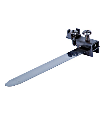 Erdungsbandschelle V2A Rohre Ø 8-50mm Anschluss: 2,5-16mm²